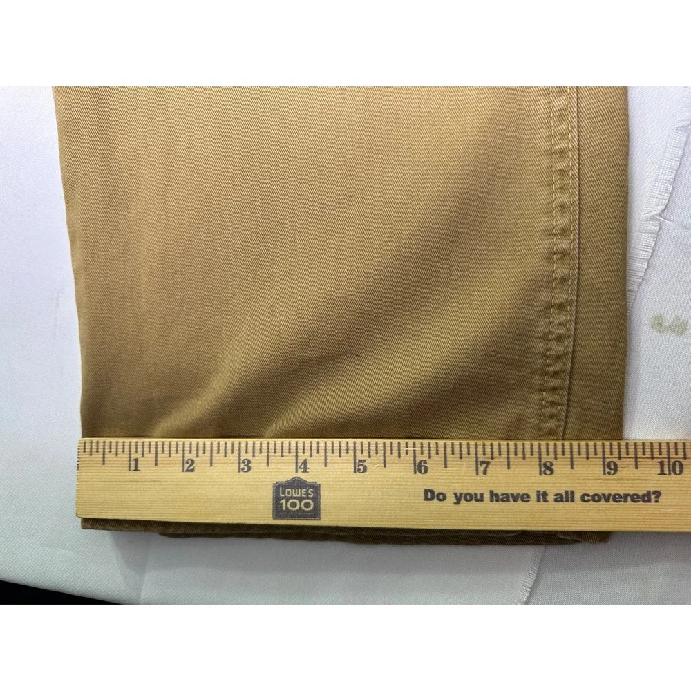 Wrangler Jeans Co Brown Cargo Pants Mens Cotton‎ Relaxed Workwear Utility 34x32